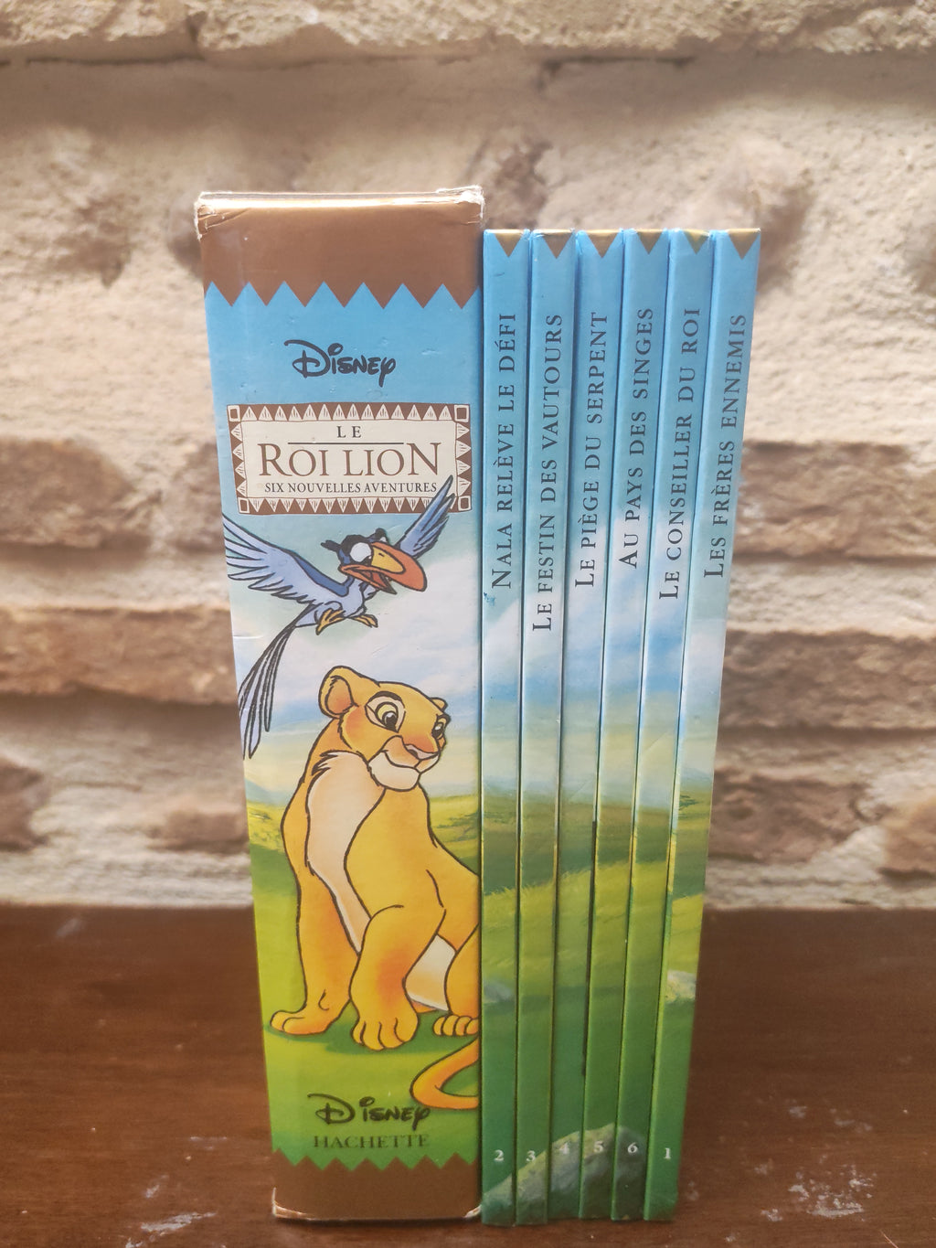Disney coffret 6 livres le roi lion